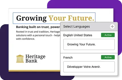 Localization at scale